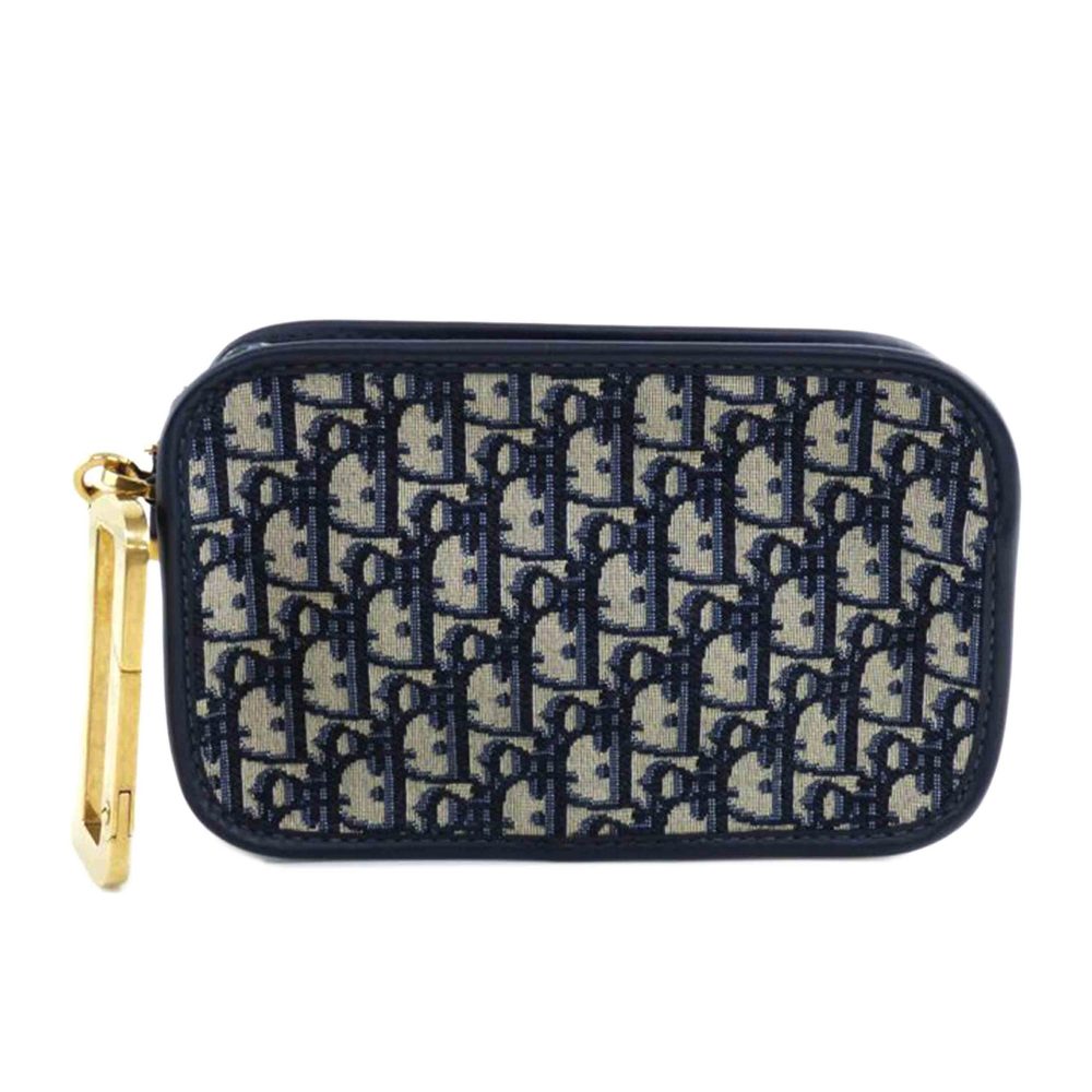 Christian Dior Pouch Clutch Bag Black